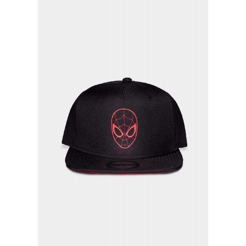 Casquette snapback rouge et noire Marvel: Spider-Man