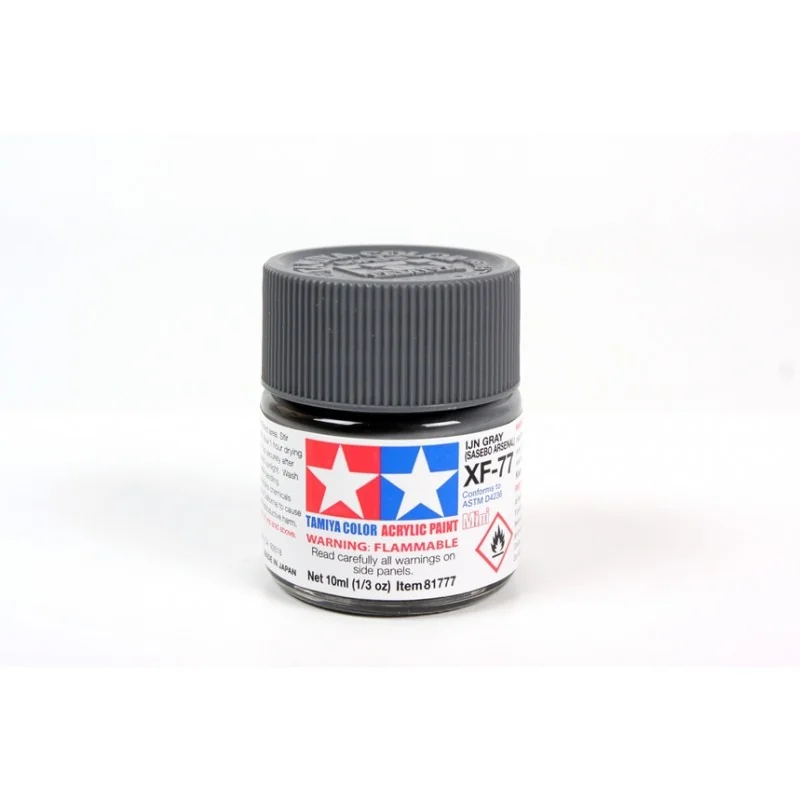 Peinture à maquette acrylique XF-77 IJN Gray Sasebo Arsenal 10ml