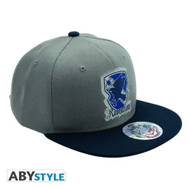 HARRY POTTER - Casquette snapback- Gris & Bleu - Serdaigle