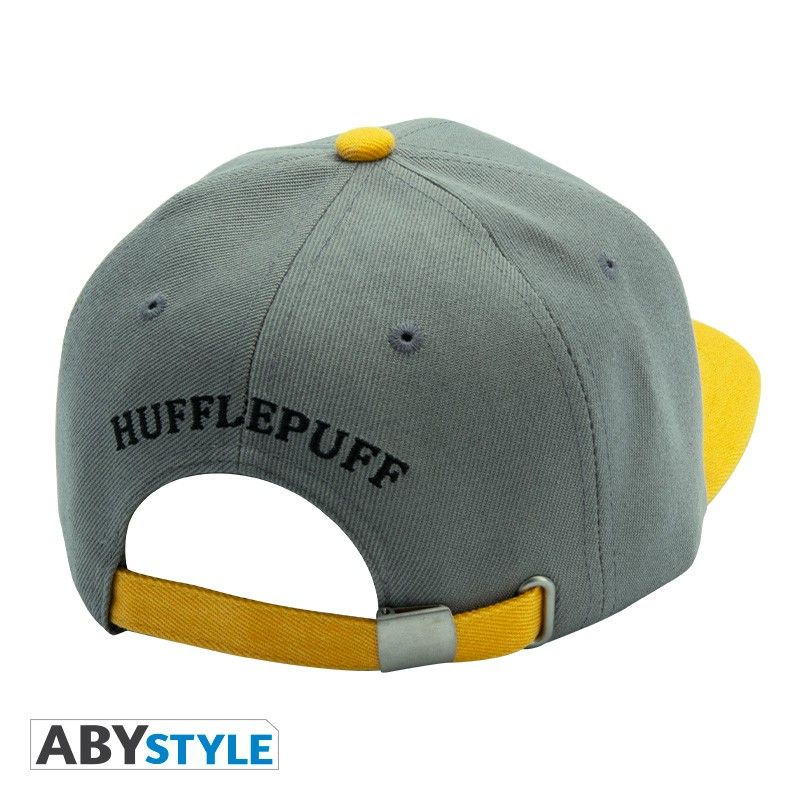 HARRY POTTER - Casquette snapback- Gris & Jaune - Poufsouffle