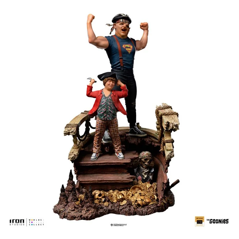 The Goonies Deluxe Art Scale 1/10 Sloth and Chunk 30 cm