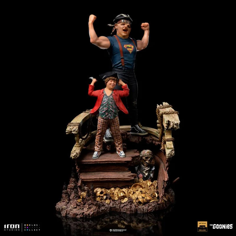 The Goonies Deluxe Art Scale 1/10 Sloth and Chunk 30 cm