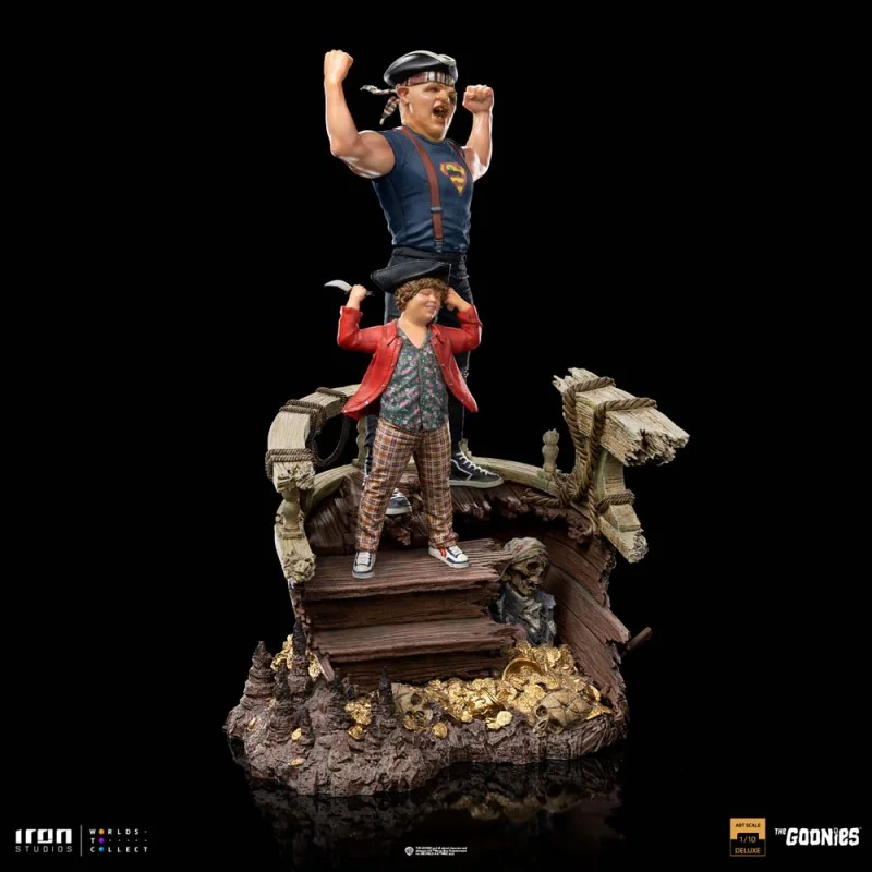 The Goonies Deluxe Art Scale 1/10 Sloth and Chunk 30 cm