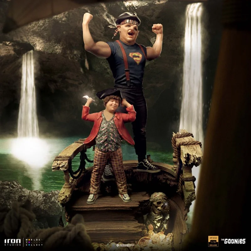 The Goonies Deluxe Art Scale 1/10 Sloth and Chunk 30 cm