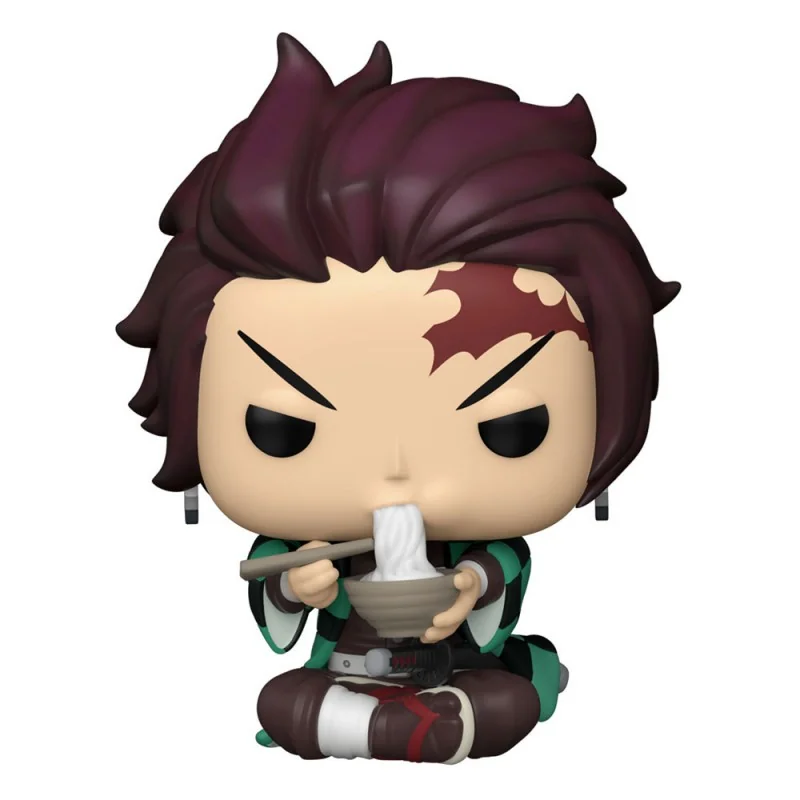 Demon Slayer POP! Animation Vinyl Tanjiro w/Noodles 9 cm