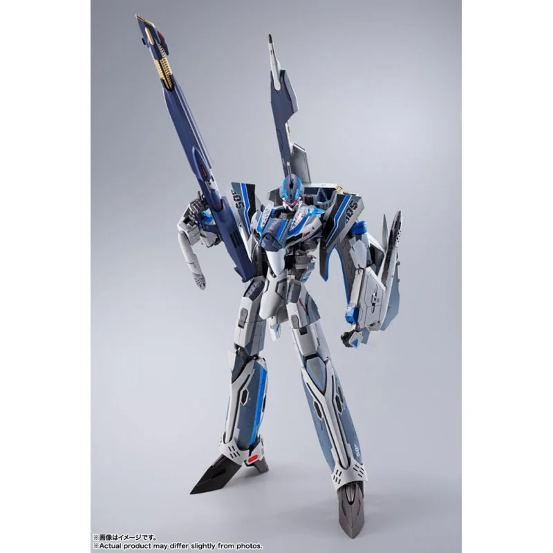 Macross Delta Movie: Absolute Live!!!!!! Diecast DX Chogokin VF-31AX Kairos-Plus (Hayate Immelmann Use) 26 cm