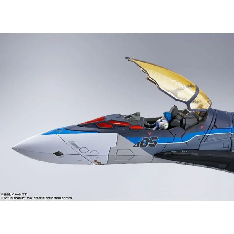 Macross Delta Movie: Absolute Live!!!!!! Diecast DX Chogokin VF-31AX Kairos-Plus (Hayate Immelmann Use) 26 cm