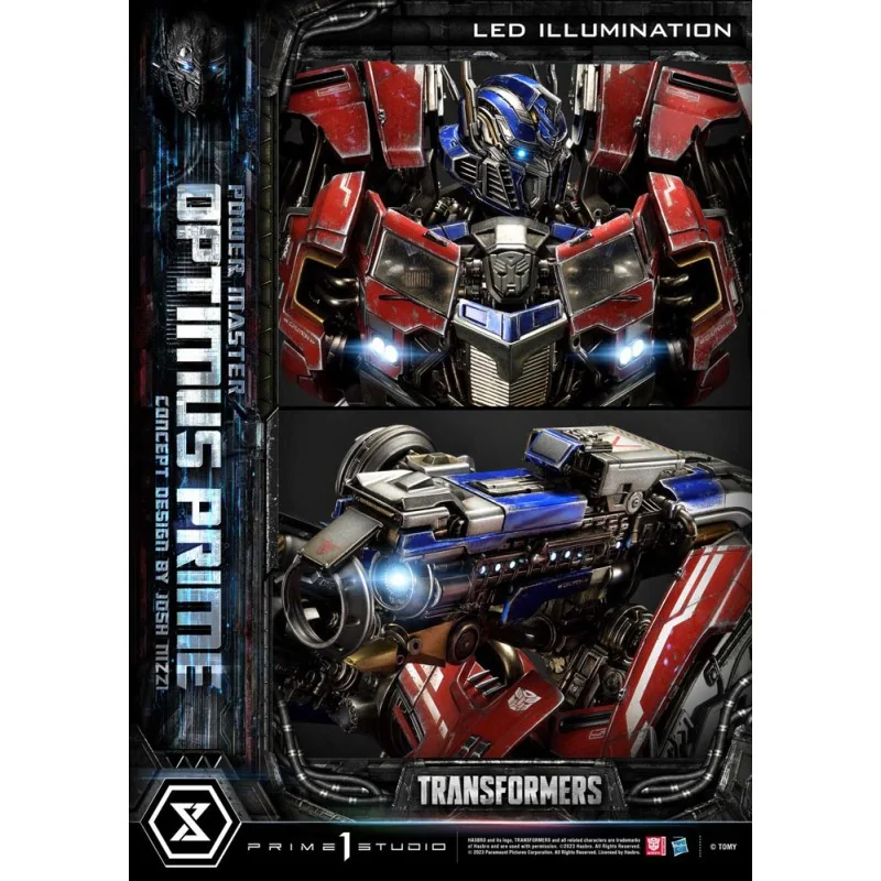 Transformers Museum Masterline Powermaster Optimus Prime Concept by Josh Nizzi Ultimate Version 99 cm