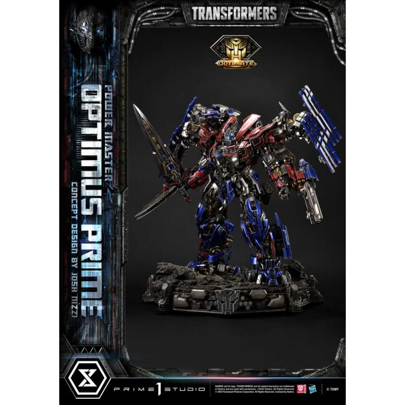 Transformers Museum Masterline Powermaster Optimus Prime Concept by Josh Nizzi Ultimate Version 99 cm