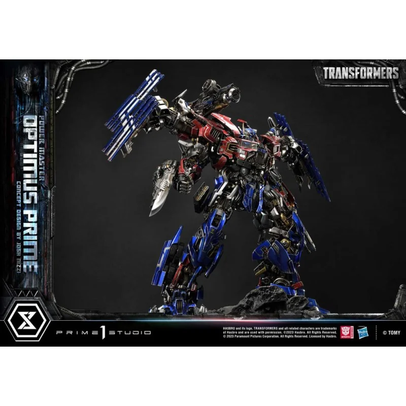 Transformers Museum Masterline Powermaster Optimus Prime Concept by Josh Nizzi Ultimate Version 99 cm