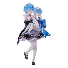 Re:Zero Starting Life in Another World Rem & Childhood Rem 23 cm