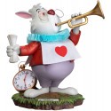 Alice au pays des merveilles Master Craft The White Rabbit 36 cm