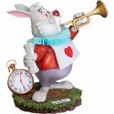 Alice au pays des merveilles Master Craft The White Rabbit 36 cm