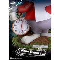 Alice au pays des merveilles Master Craft The White Rabbit 36 cm