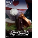 Alice au pays des merveilles Master Craft The White Rabbit 36 cm