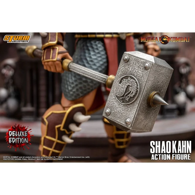 Storm Toys 1/12 Mortal Kombat Shao Kahn Deluxe Version - Gundamit