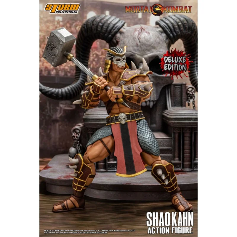 Shao Kahn Mortal Kombat Storm Collectibles Original - Prime Colecionismo -  Colecionando clientes, e acima de tudo bons amigos.