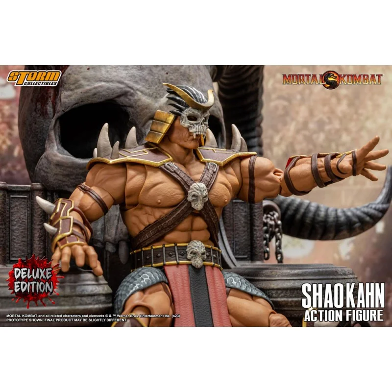 Storm Toys 1/12 Mortal Kombat Shao Kahn Deluxe Version - Gundamit