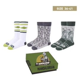 Star Wars: The Mandalorian pack 3 paires de chaussettes Mandalorian 36-41