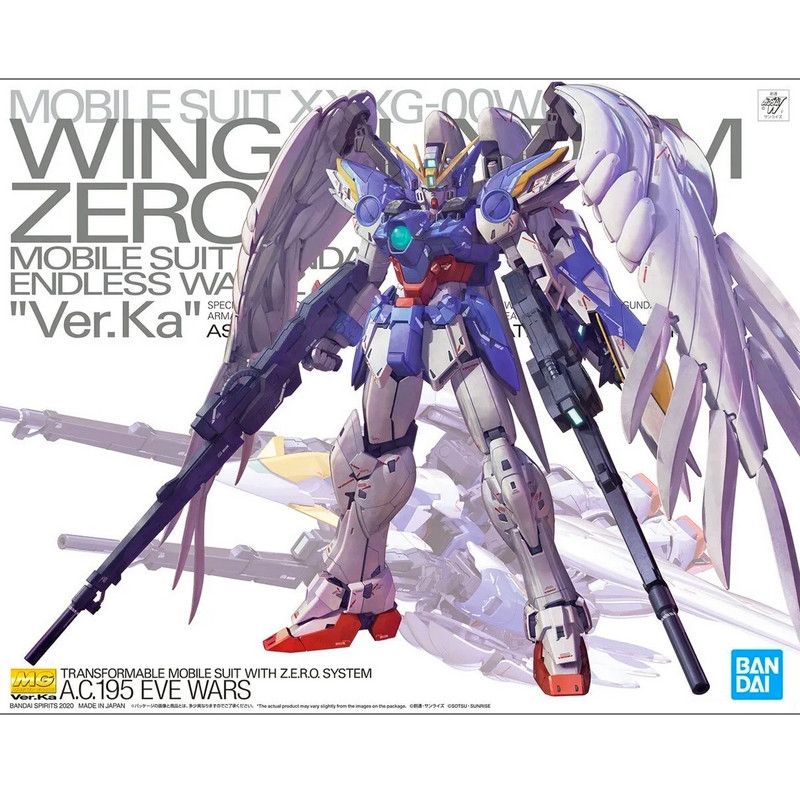 Gunpla Gundam- Gundam Gunpla MG 1/100 Ver Ka Wing Gundam Zero Ew