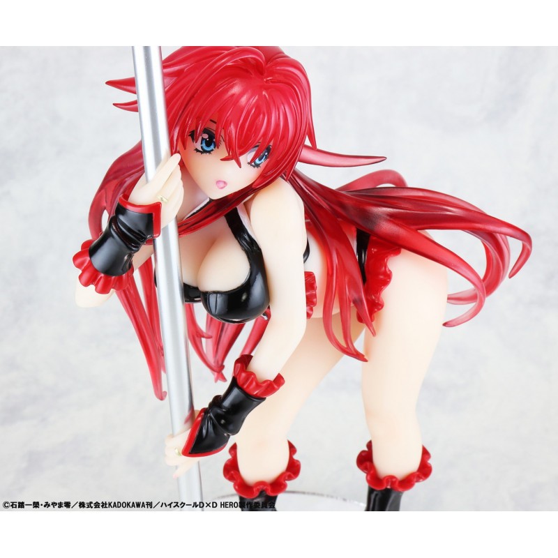 HIGH SCHOOL DxD RIAS POLE DANCE BLACK ST