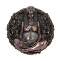 MOTHER EARTH BRONZE WALL PLAQUE