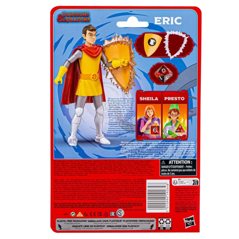 Dungeons & Dragons Cartoon Classics (Le Sourire du dragon) figurine Eric 15 cm