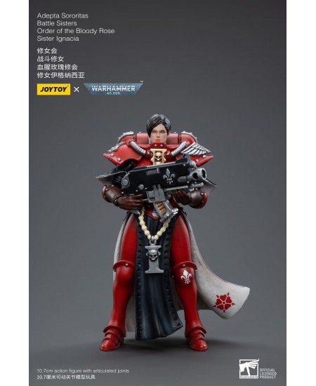 JoyToy Warhammer 40K Adepta Sororitas Battle Sisters Order of the Bloody  Rose Sister Ignacia » Joytoy Figure