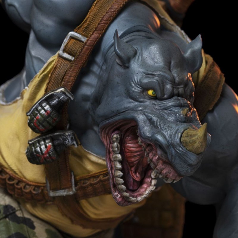 TMNT ROCKSTEADY 1/10 STATUE