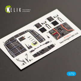 Sikorsky MH-53E 'Sea Dragon' interior 3D decals for Italeri