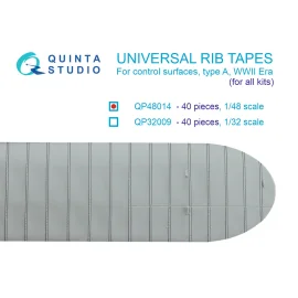 Universal rib tapes, type A. WWII Era (All kits)