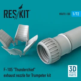 Republic F-105D'Thunderchief' exhaust nozzle (designed to be used with Trumpeter kits)