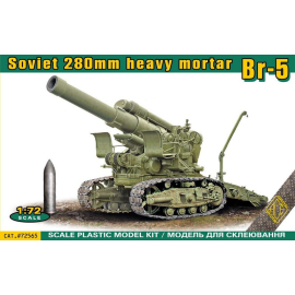 Soviet BR-5 280mm Heavy mortar