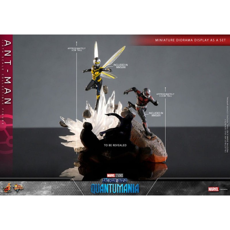 Ant-Man & The Wasp: Quantumania Movie Masterpiece 1/6 Ant-Man 30 cm