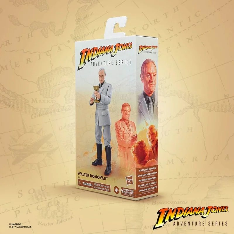 Indiana Jones Adventure Series Walter Donovan (Indiana Jones et la Dernière Croisade) 15 cm