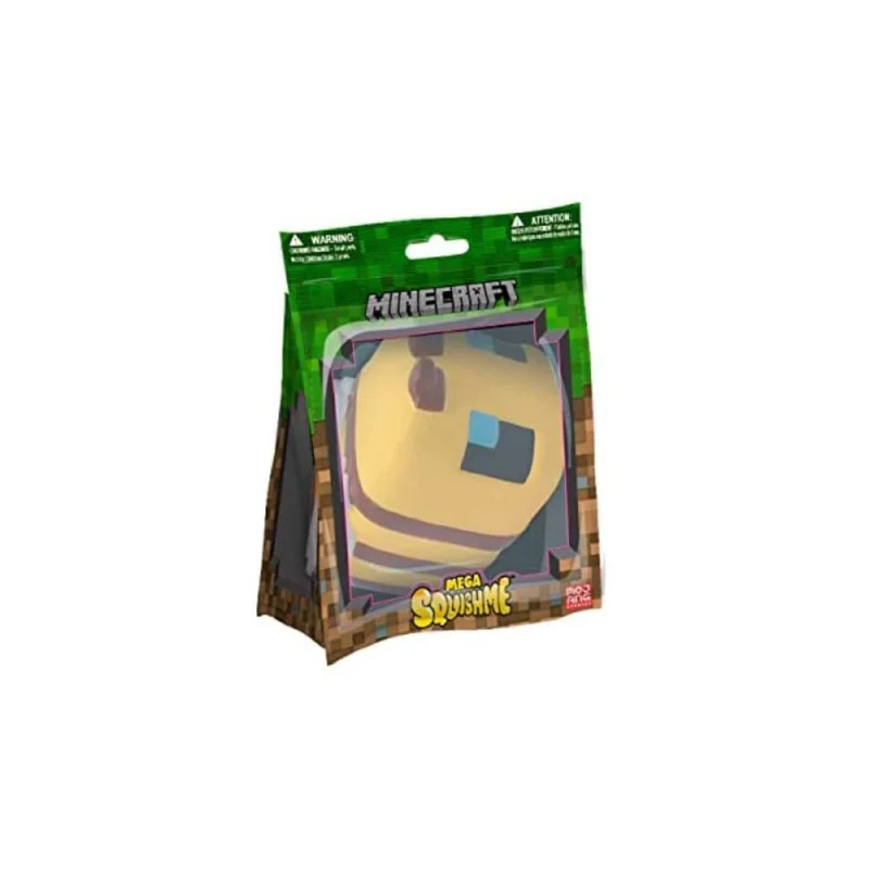 Minecraft anti-stress Mega Squishme série 3 Abeille 15 cm