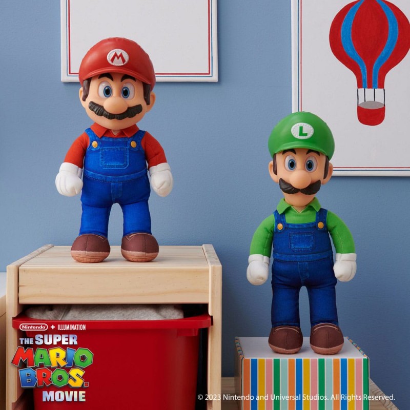Peluche Luigi 60 cm du jeu Super Mario - Label Emmaüs