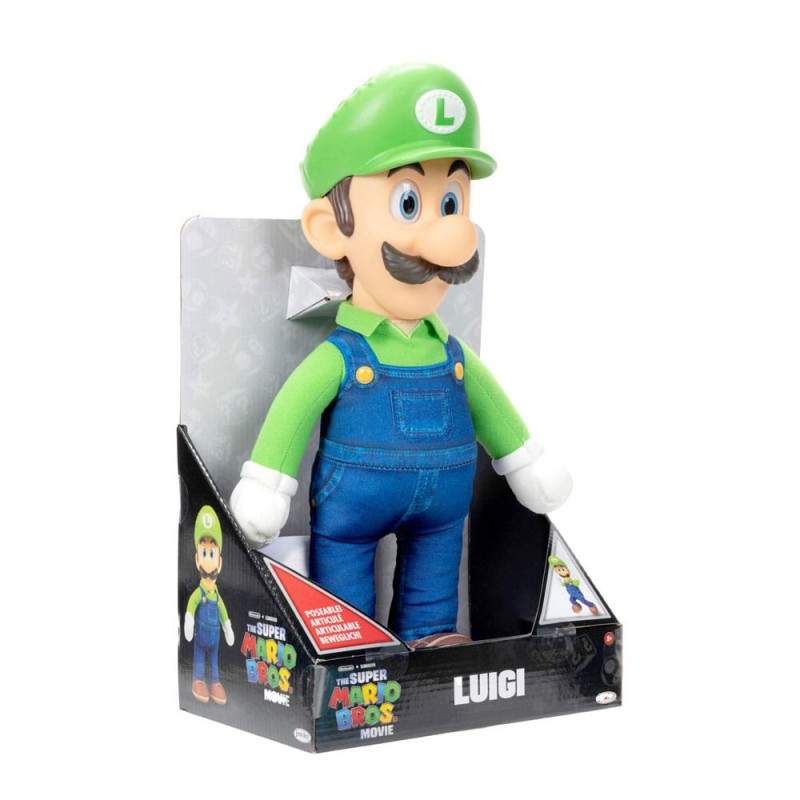 Peluche Luigi 30 Cm Mario Bross Nintendo à Prix Carrefour