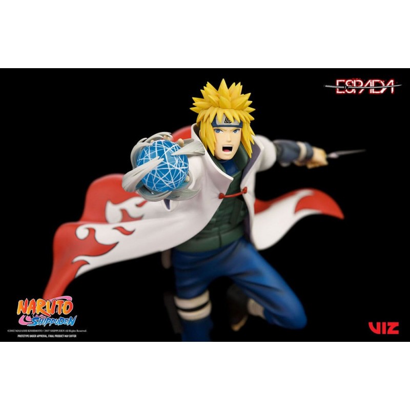 Naruto Shippuden 1/8 Minato Namikaze Vs Nine Tailed Fox 41 cm