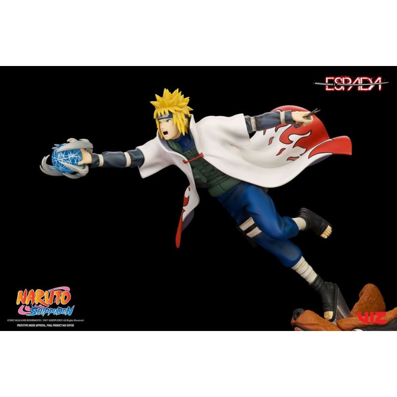 Naruto Shippuden 1/8 Minato Namikaze Vs Nine Tailed Fox 41 cm