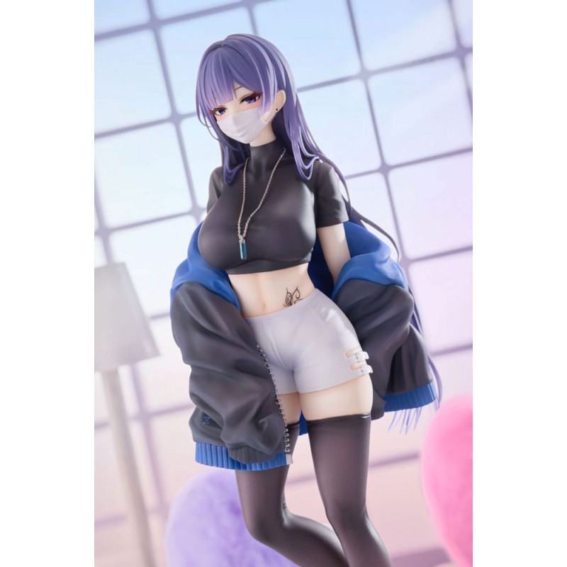 Original Character statuette 1/7 PVC Mask Girl Yuna 24 cm