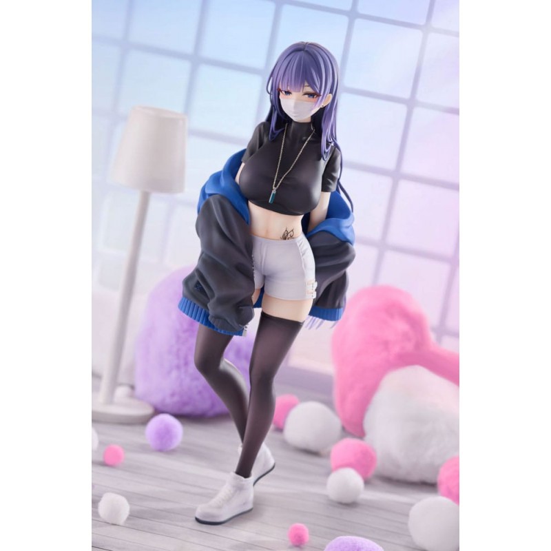 Original Character statuette 1/7 PVC Mask Girl Yuna 24 cm