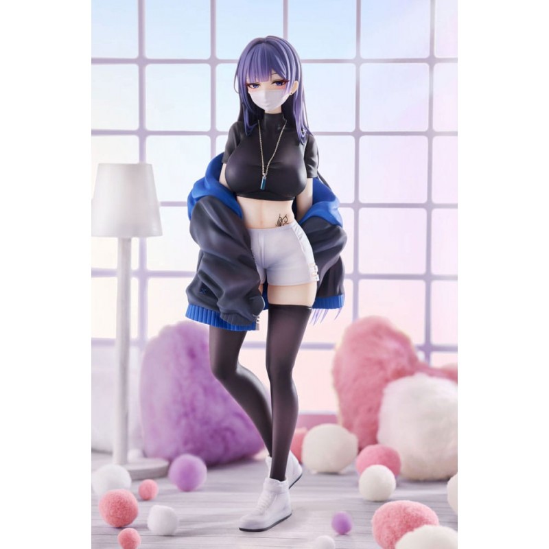 Original Character statuette 1/7 PVC Mask Girl Yuna 24 cm