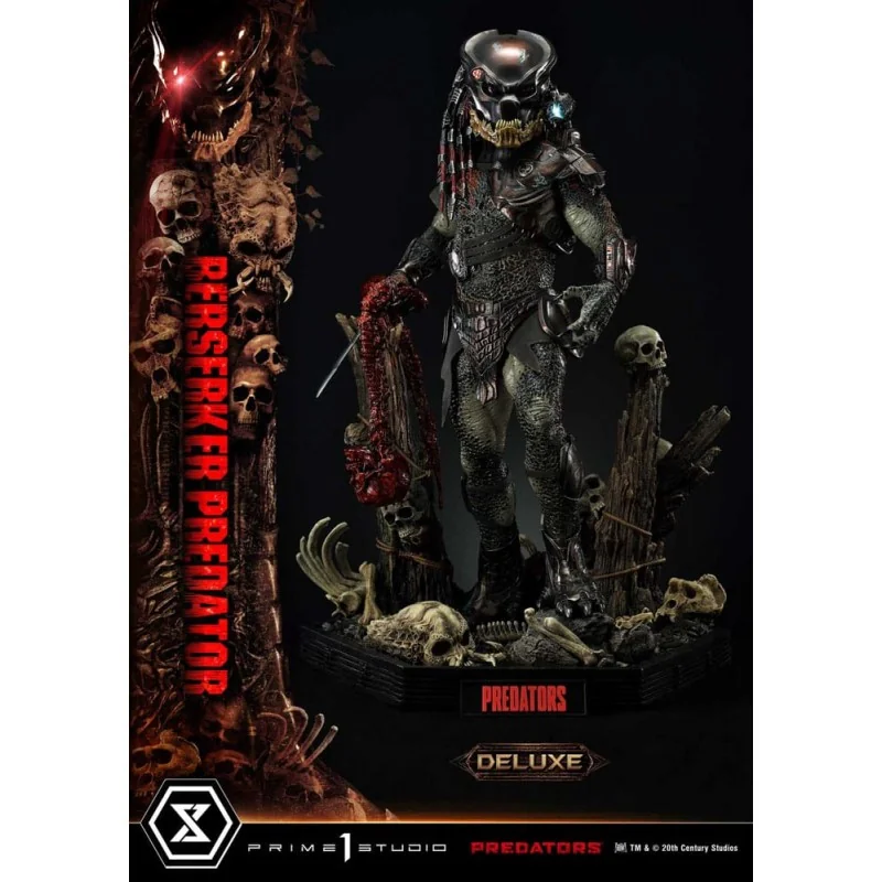 Predators statuette Berserker Predator Deluxe Bonus Version 100 cm