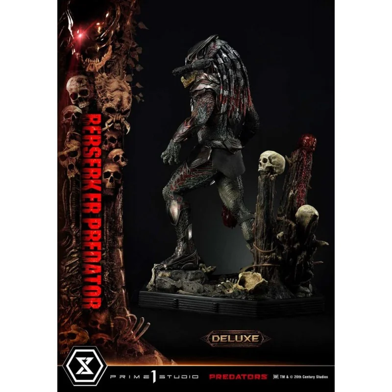 Predators statuette Berserker Predator Deluxe Bonus Version 100 cm