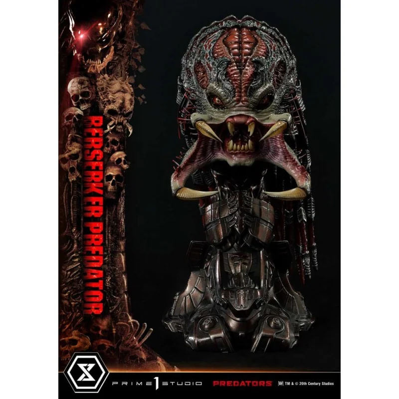 Predators statuette Berserker Predator Deluxe Bonus Version 100 cm