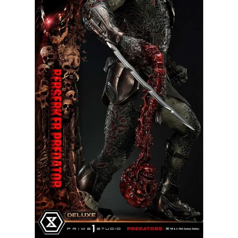 Predators statuette Berserker Predator Deluxe Bonus Version 100 cm