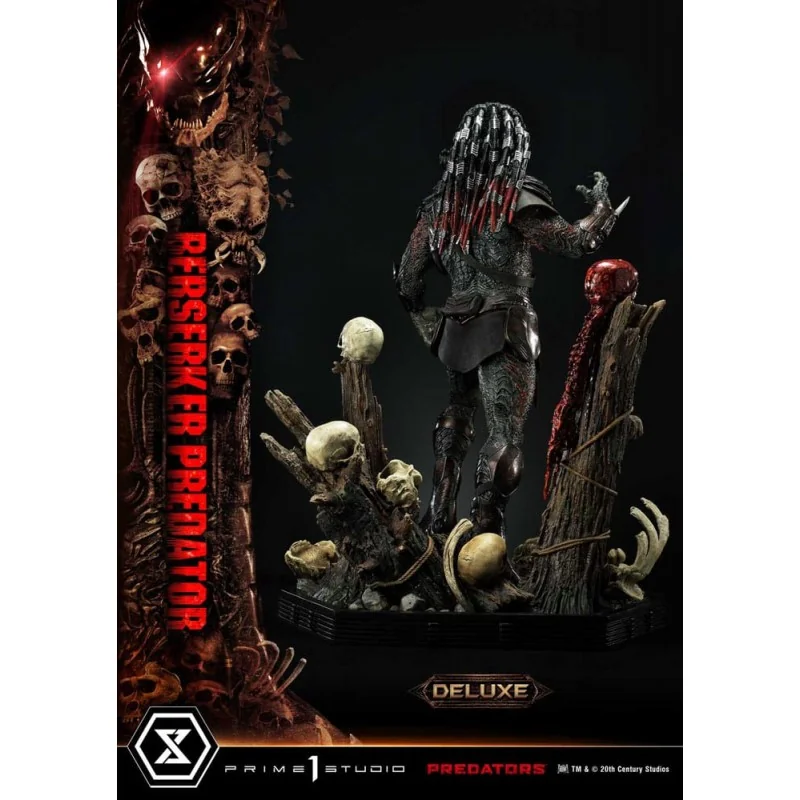 Predators statuette Berserker Predator Deluxe Bonus Version 100 cm