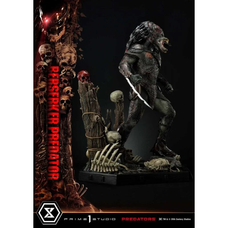 Predators statuette Berserker Predator Deluxe Bonus Version 100 cm