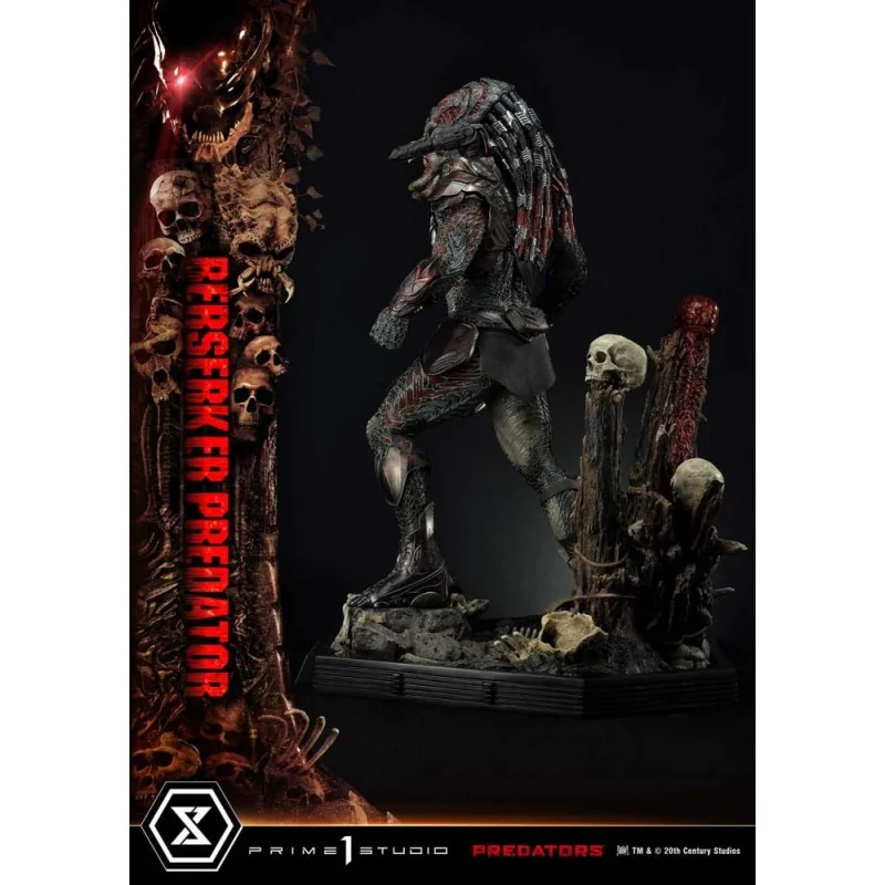 Predators statuette Berserker Predator Deluxe Bonus Version 100 cm